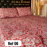 Sabana En Algodon De 600 Hilos