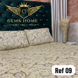 Sabana En Algodon De 600 Hilos