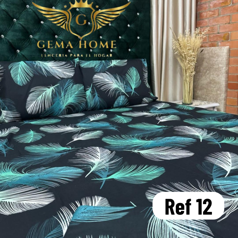 Sabana En Algodon De 600 Hilos