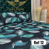 Sabana En Algodon De 600 Hilos