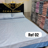 Sabana En Algodon De 600 Hilos