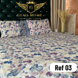 Sabana En Algodon De 600 Hilos