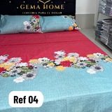 Sabana En Algodon De 600 Hilos