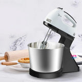 Batidora Electrica con Bowl de Acero Inoxidable