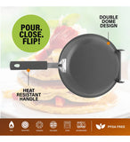 Sartén Doble Cara Antiadherente Gotham Steel Pancake Bonanza
