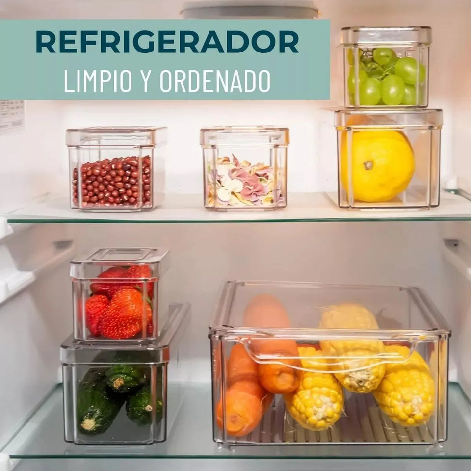 SET CONTENEDORES COCINA X 7 UNIDADES