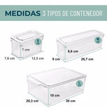SET CONTENEDORES COCINA X 7 UNIDADES