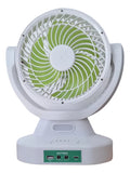 Ventilador Solar Recargable de 9 Pulgadas