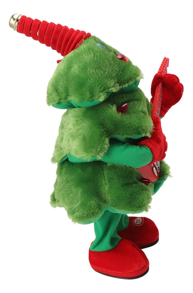 Árbol de Navidad de Peluche que Canta, Baila, Se Ilumina y Repite tu Voz