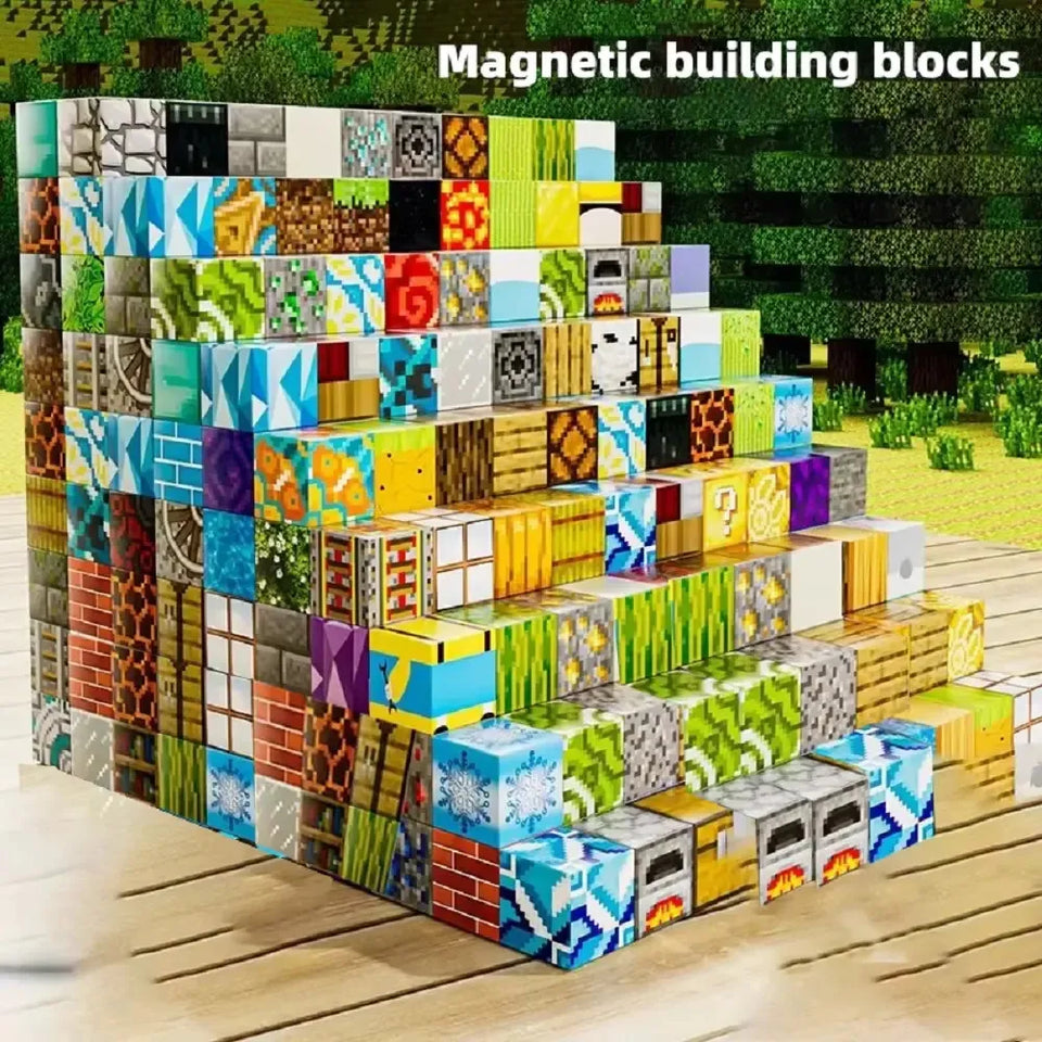 Bloques Magnéticos de Construcción – Set de 50 Piezas