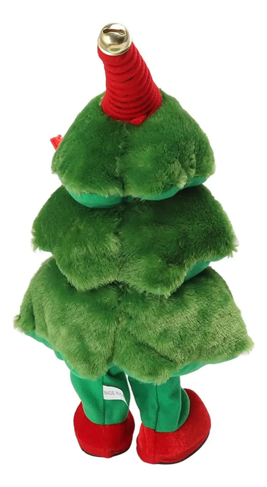 Árbol de Navidad de Peluche que Canta, Baila, Se Ilumina y Repite tu Voz