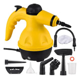 Limpiador a Vapor Portátil 1000W Multiusos de Alta Presión