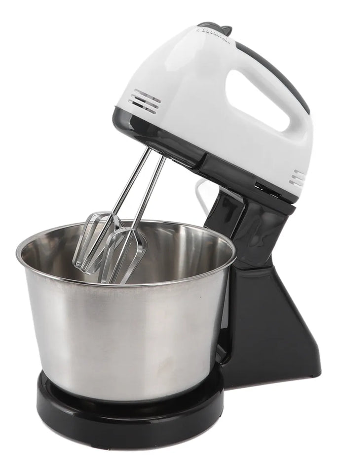 Batidora Electrica con Bowl de Acero Inoxidable