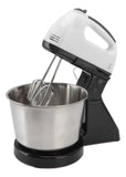 Batidora Electrica con Bowl de Acero Inoxidable