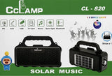 Radio Portátil Solar CL-820 Multifuncional