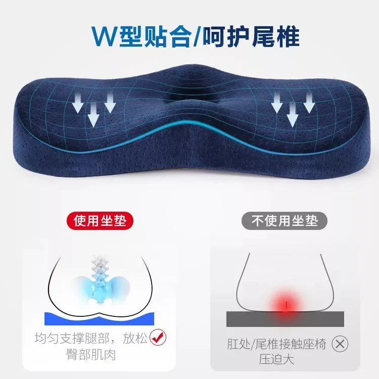 Cojín Ortopédico Ergonómico para Oficina, Auto y Hogar
