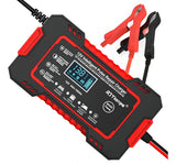 Cargador de Batería Automotriz Inteligente 12V con Pantalla LCD