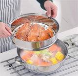 OLLA VAPORERA ACERO INOXIDABLE