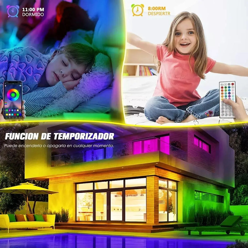 Cinta LED RGB Inteligente 10 Metros