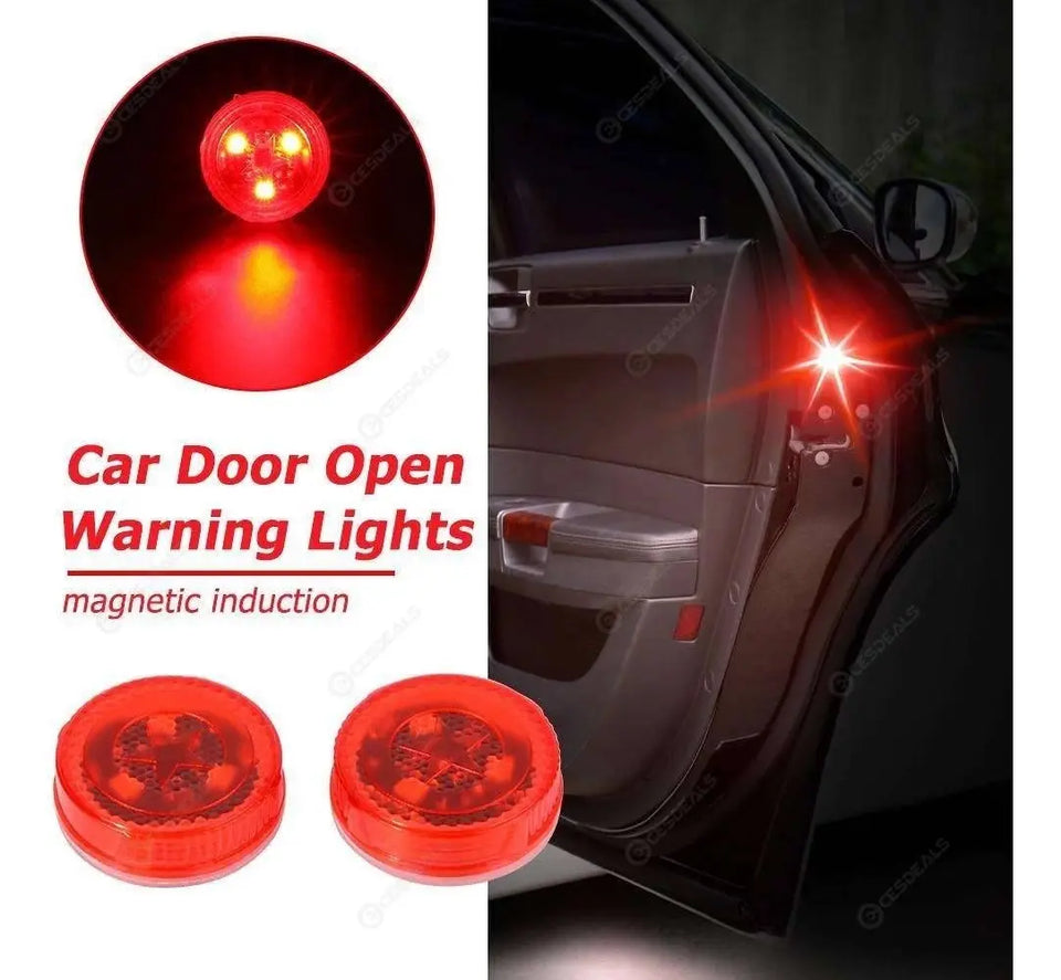 Luz LED de Seguridad para Puertas de Autos X4