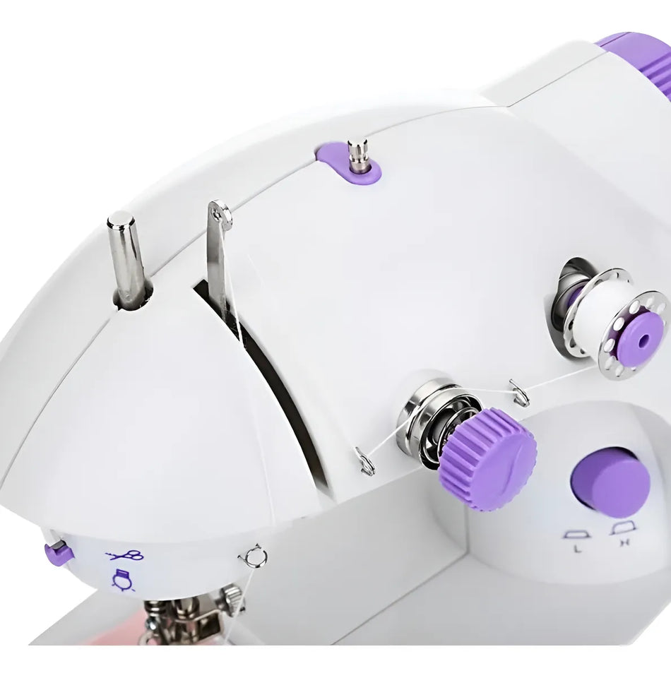 Mini Máquina de Coser Portátil Eléctrica Multifuncional