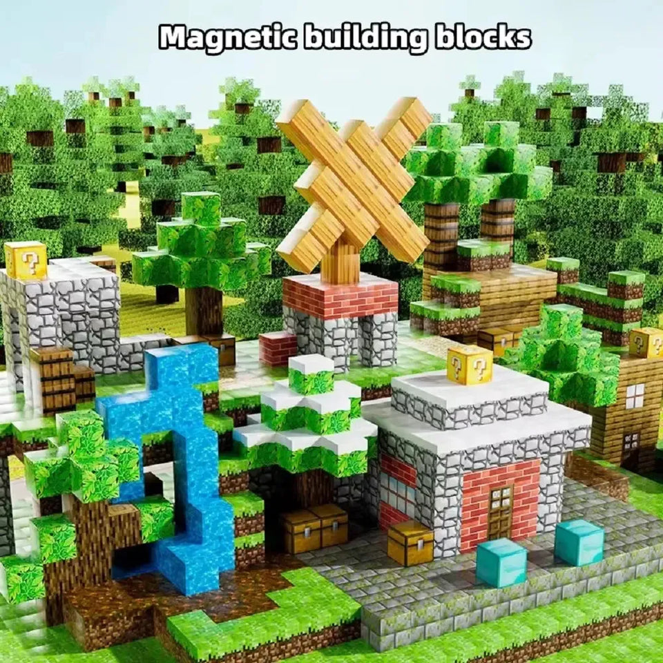 Bloques Magnéticos de Construcción – Set de 50 Piezas