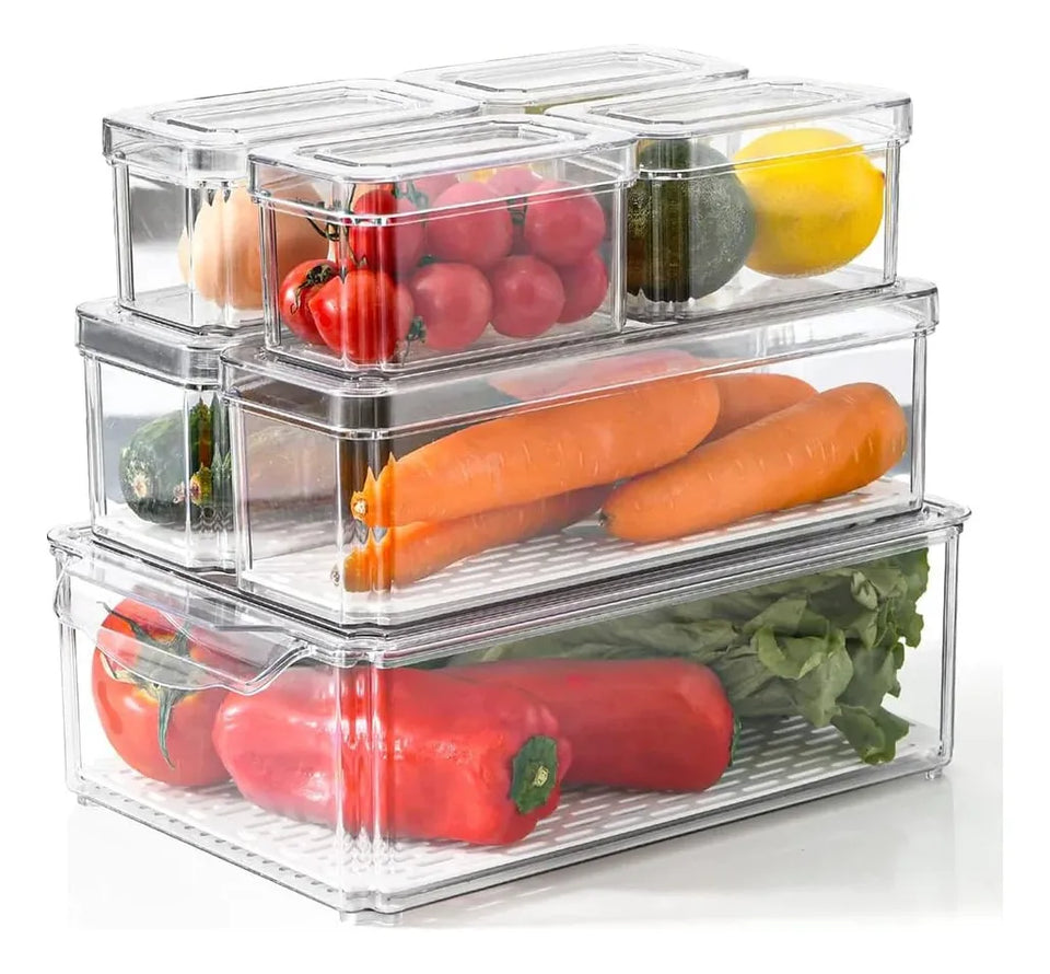 SET CONTENEDORES COCINA X 7 UNIDADES