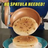 Sartén Doble Cara Antiadherente Gotham Steel Pancake Bonanza