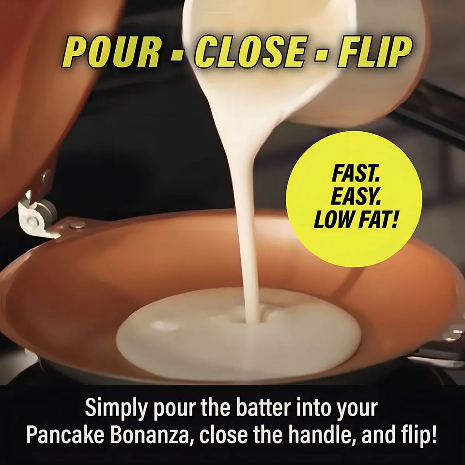 Sartén Doble Cara Antiadherente Gotham Steel Pancake Bonanza