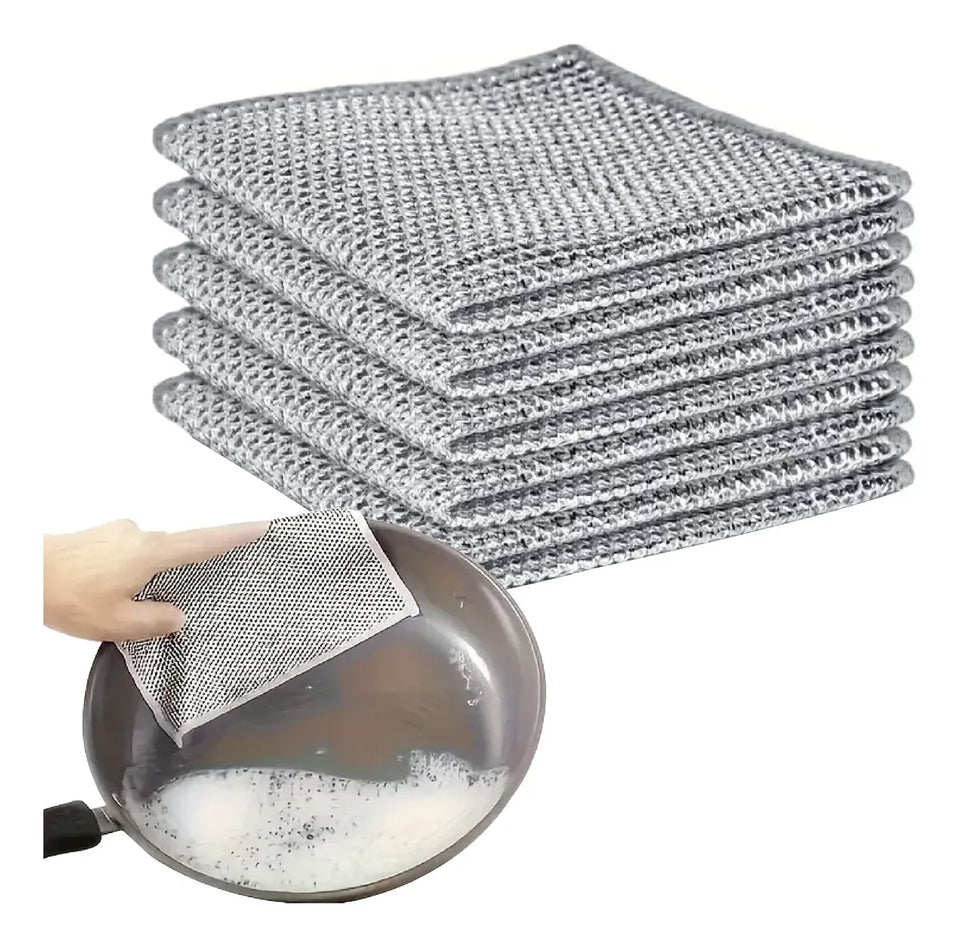 Paños de Microfibra Multiusos para Cocina (Pack de 20)