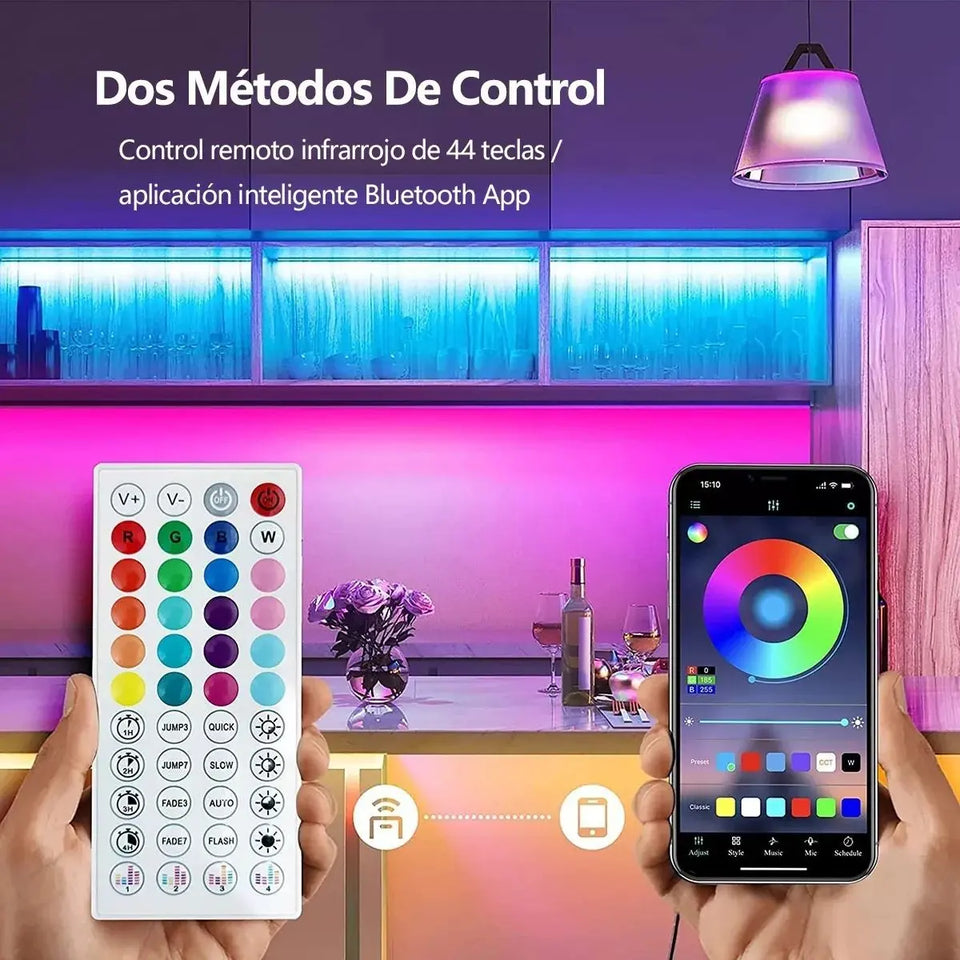 Cinta LED RGB Inteligente 10 Metros