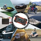 Cargador de Batería Automotriz Inteligente 12V con Pantalla LCD
