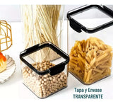 RECIPIENTES ORGANIZADORES PARA GRANOS Y CEREALES – SET X5