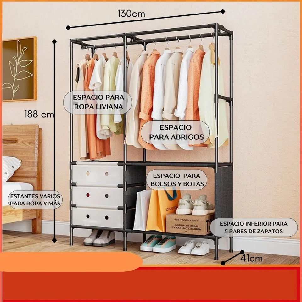 Closet De Lujo 2 Cuerpo
