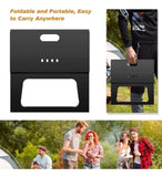 Parrilla Portátil Plegable de Carbón Premium en Acero Inoxidable