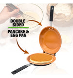 Sartén Doble Cara Antiadherente Gotham Steel Pancake Bonanza