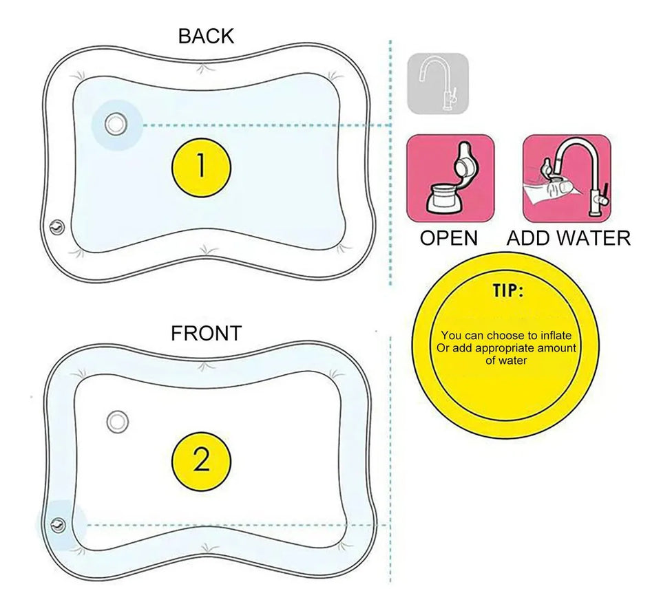 Tapete De Agua para Bebe