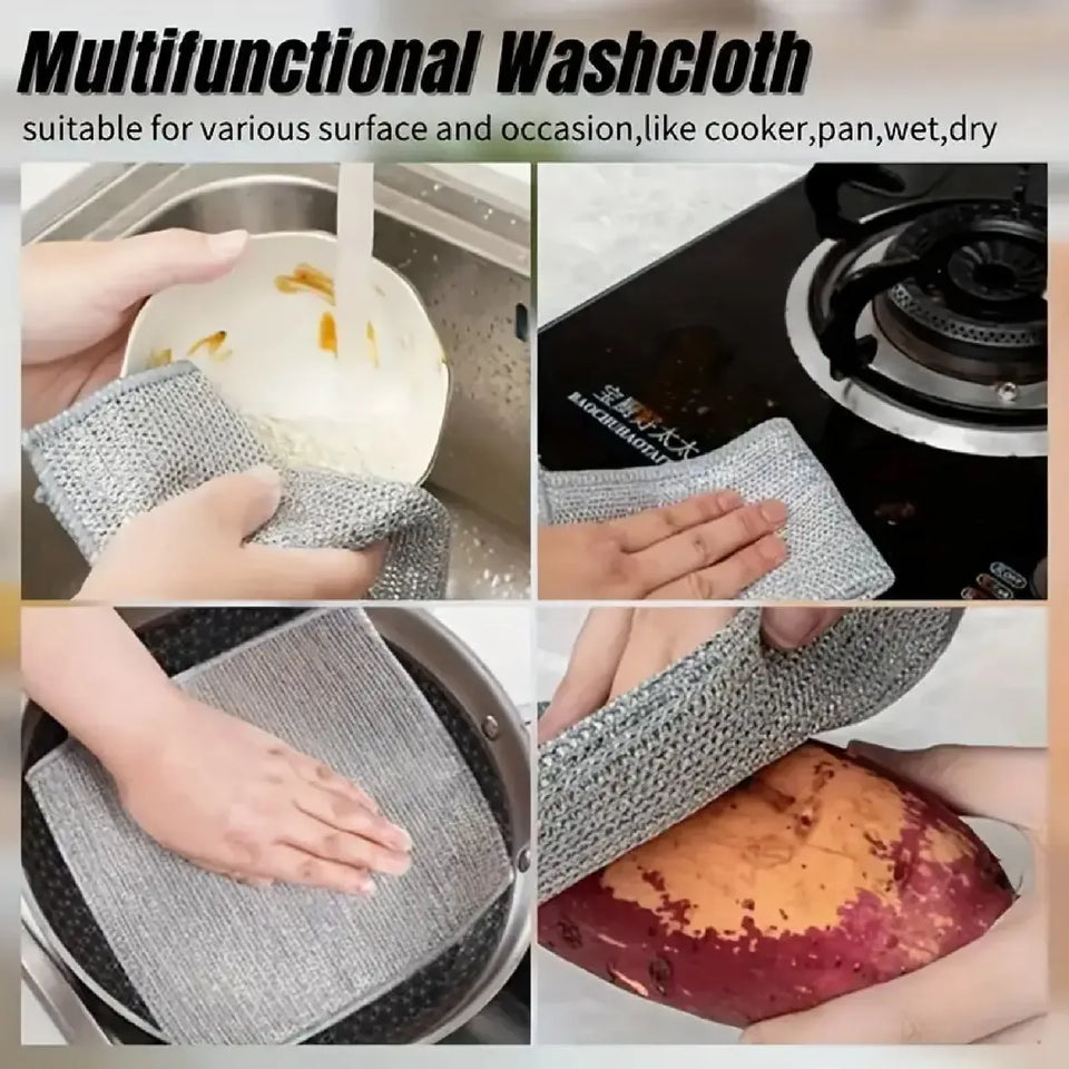 Paños de Microfibra Multiusos para Cocina (Pack de 20)