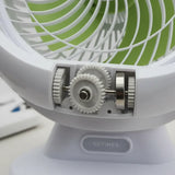 Ventilador Solar Recargable de 9 Pulgadas