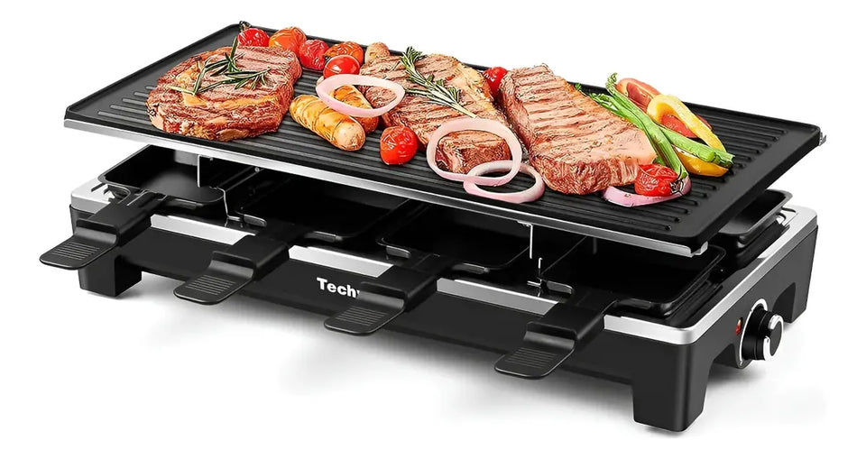 Parrilla Eléctrica Sokany 2 en 1 Multifuncional