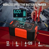 Cargador de Batería Automotriz Inteligente 12V con Pantalla LCD
