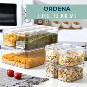 SET CONTENEDORES COCINA X 7 UNIDADES