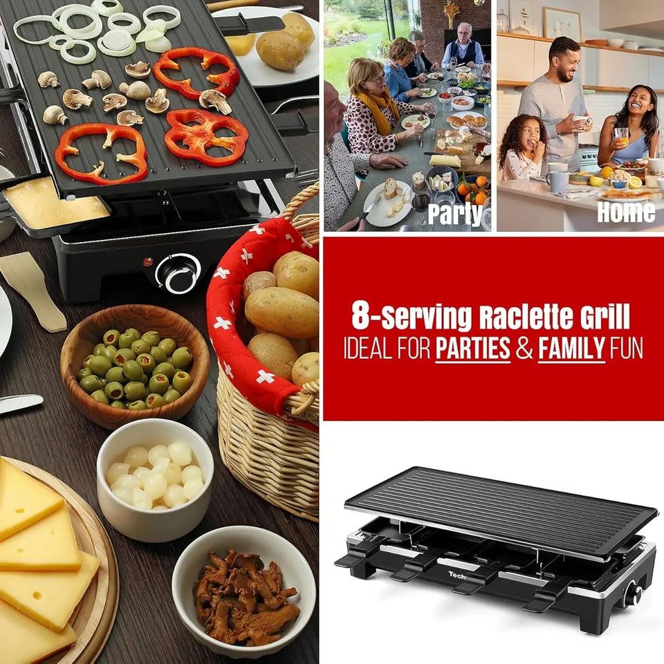 Parrilla Eléctrica Sokany 2 en 1 Multifuncional