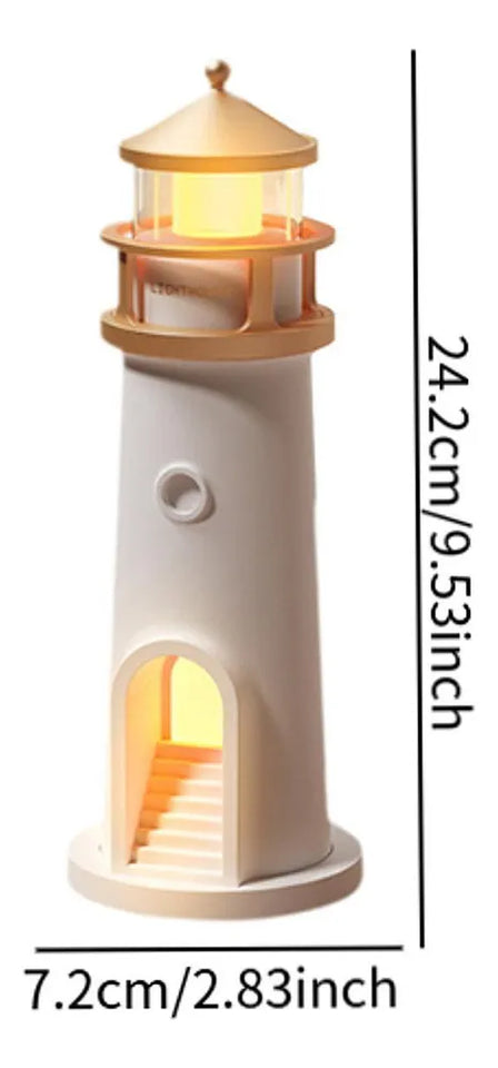 Lámpara Faro con Proyector de Luna