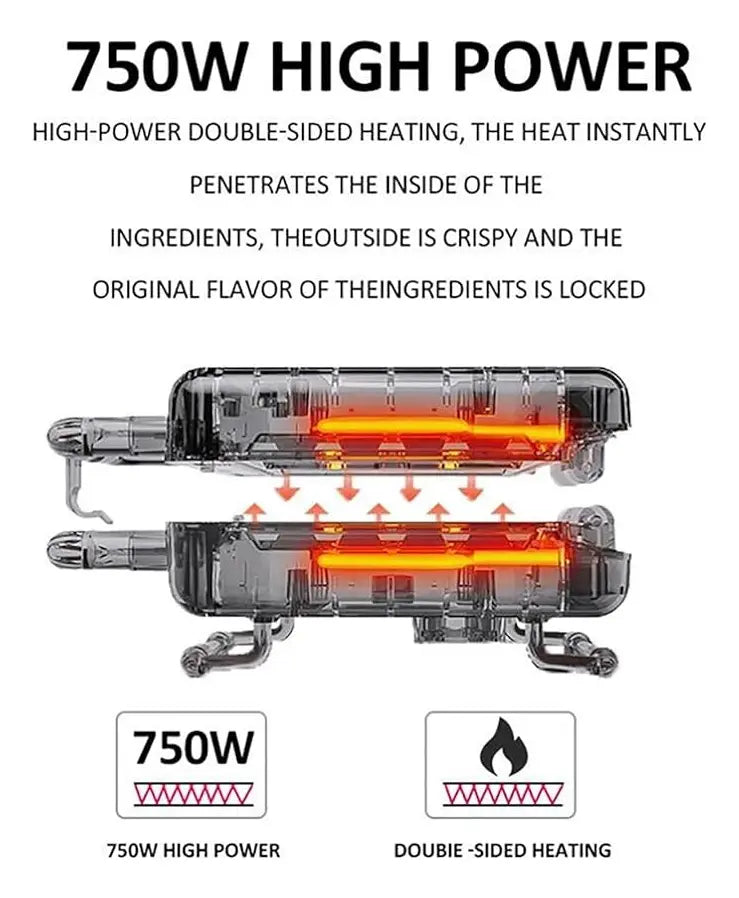 Máquina Eléctrica para Hot Dogs y Salchichas