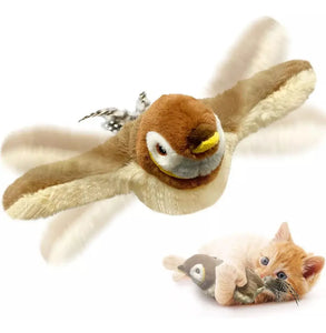Juguete Interactivo de Pájaro Electrónico para Gatos