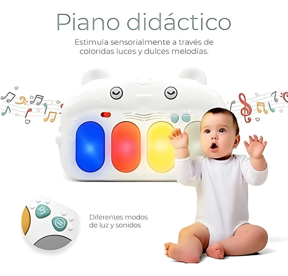 Gimnasio Musical Interactivo con Piano para Bebé