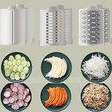 Cortador de Verduras Eléctrico Multifuncional 6 en 1
