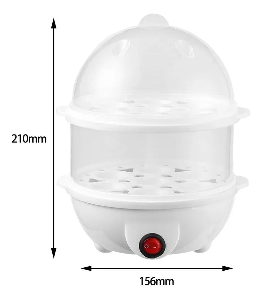 Hervidor Eléctrico de Huevos 2 Niveles para 14 Huevos