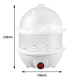 Hervidor Eléctrico de Huevos 2 Niveles para 14 Huevos